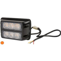 Vilkur-ohutuli LED 12-24V 106x66x30mm oranz