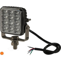 Vilkur-ohutuli LED 12-24V 74x88x38mm oranz