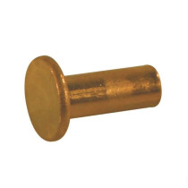 Copper rivet 3x8mm DIN7338