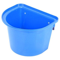 Plastic trough blue, without handle