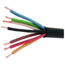 Cable 7-wires 6x0,6mm²  + 1x1,0mm²