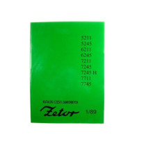 Spare Parts Catalog ZETOR 5211-7745