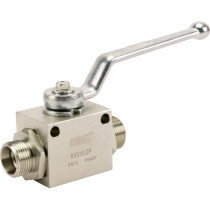 Ball valve 2/2 M22x1,5 15L 500bar