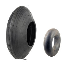 Tyre + tube 4,00-8 2PR