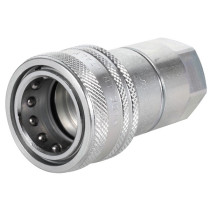 3/4" female hydraulic hose quick connector