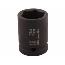 Impact socket 28mm 3/4" DIN 3129