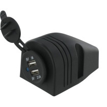 Зарядное устройство USB 12/24V 1000/2100mA